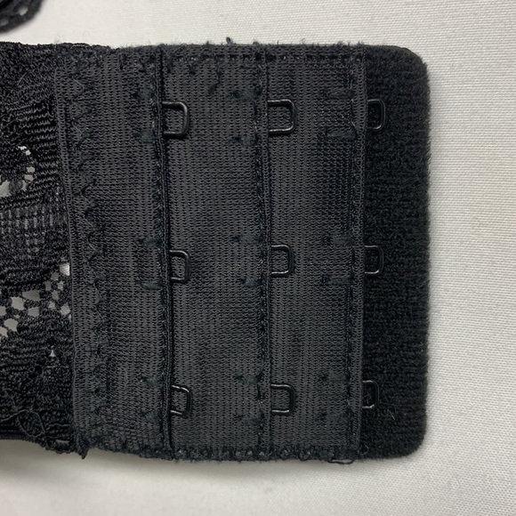 Delta Burke Underwire Bra 38DD Black - Picture 3 of 5